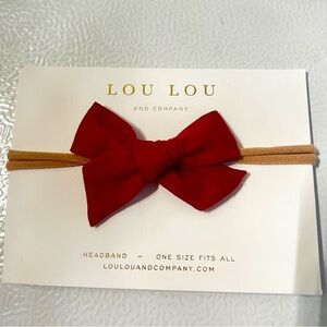 *NWT* Red Lou Lou and Company Headband